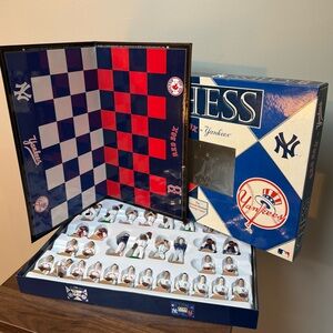 Boston Red Sox vs New York Yankees Chess Set